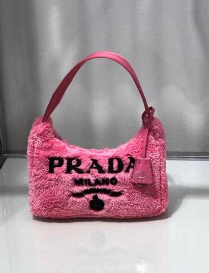 prada re edition 2000 pink fur|prada re edition handbags.